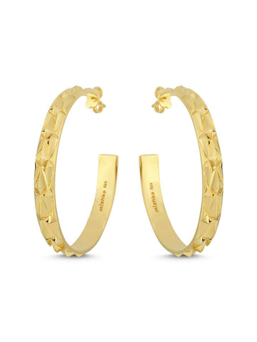 Allure Gold Vermeil Hoop Earrings