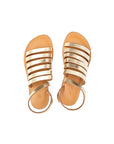 Gold Ray Genuine Leather Sandals | Porterist