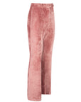 Rose Velvet Straight - cut Pants | Porterist