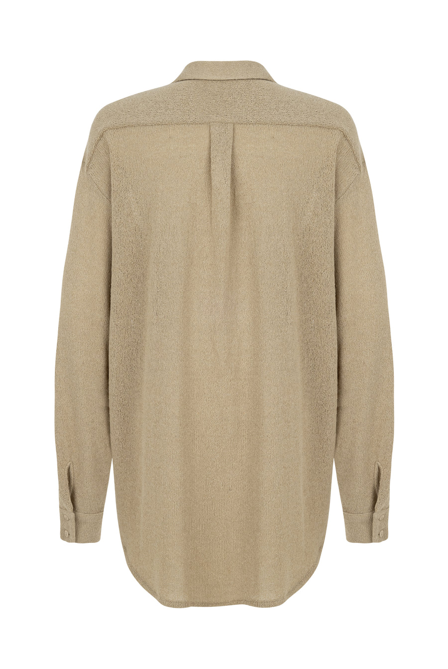 Beige Knit Shirt | Porterist