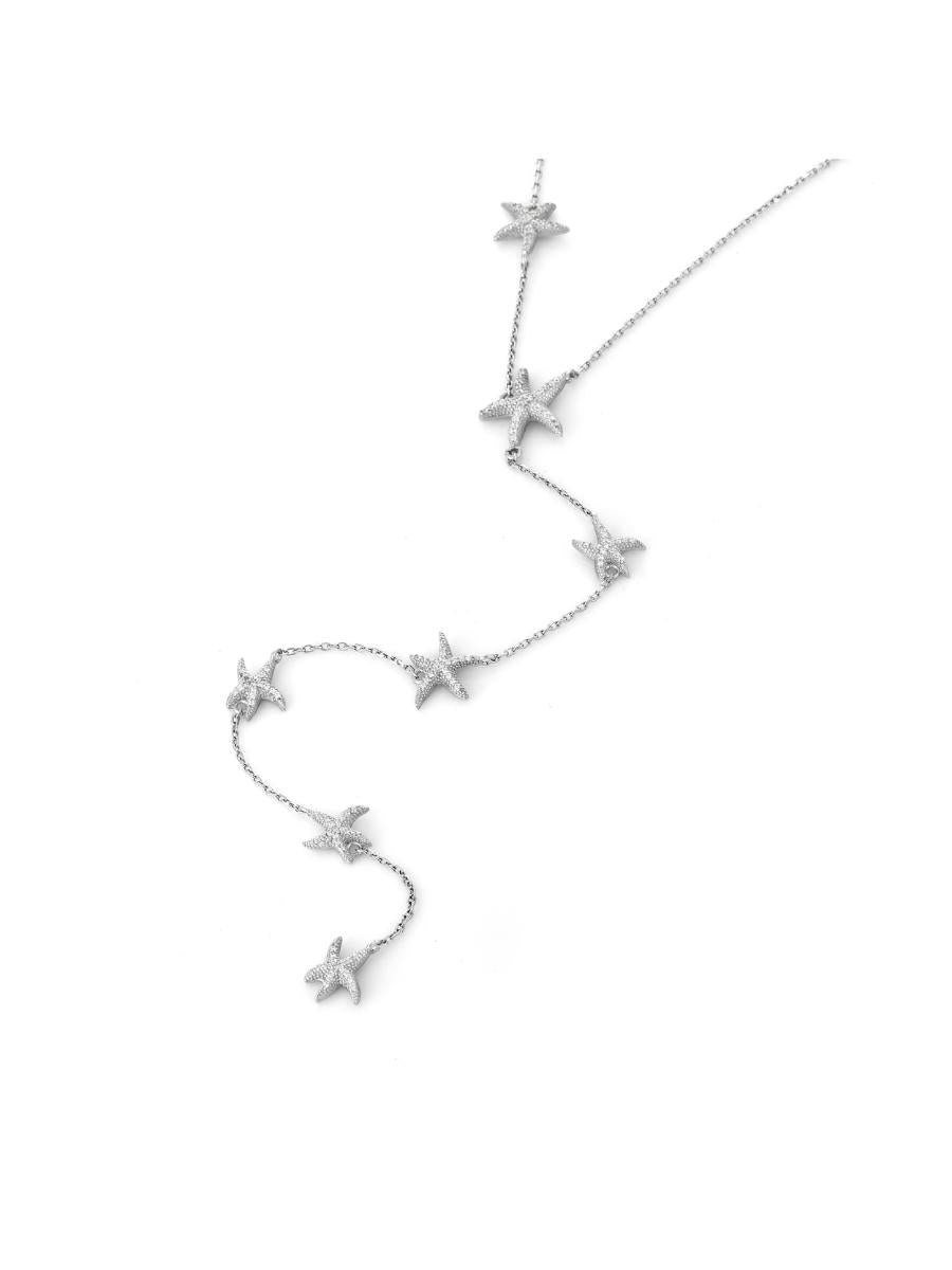 Silver Bella Sea Star Necklace