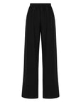 Black Green Tencel Trousers Porterist-2