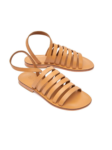 Beige Ray Genuine Leather Sandals | Porterist