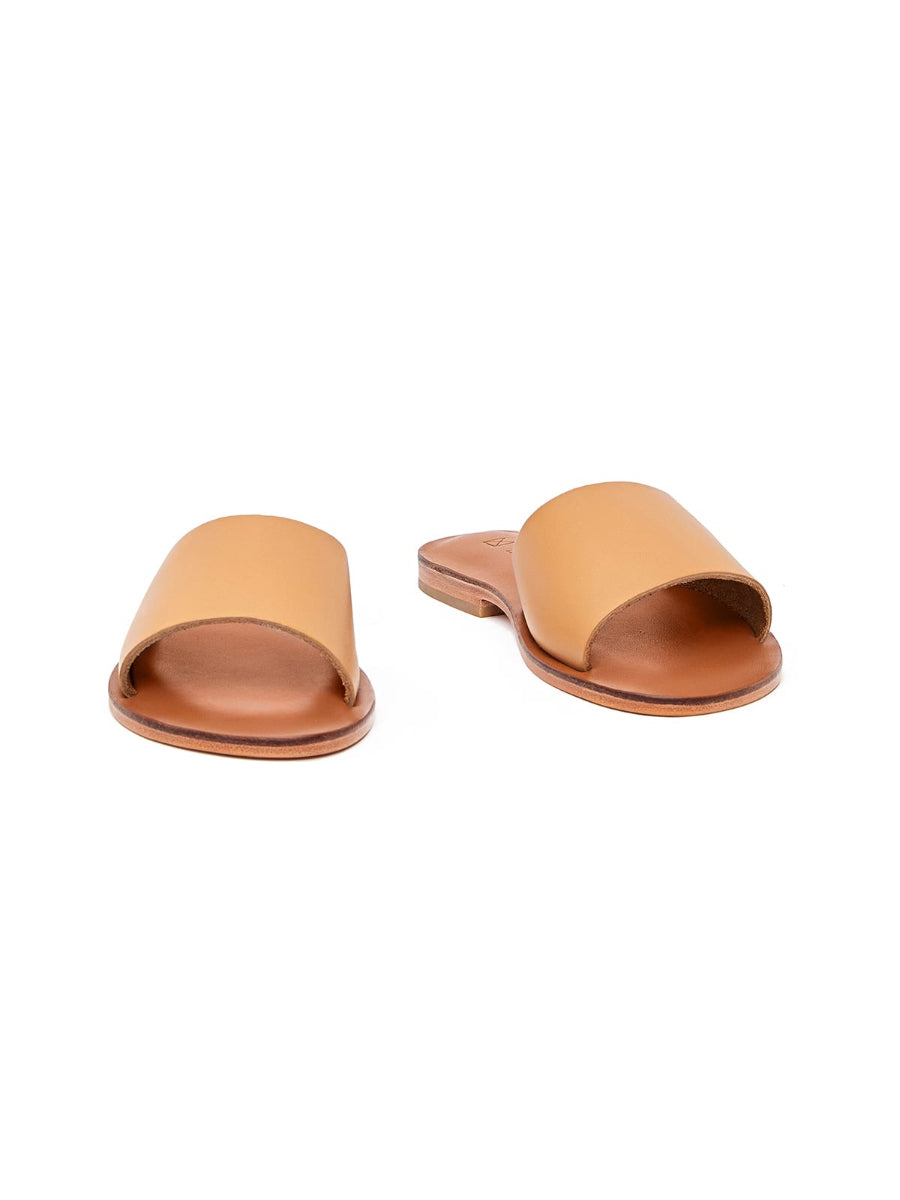 Beige Rock Genuine Leather Sandals | Porterist