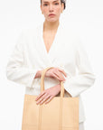 Beige T - line Tote Bag | Porterist