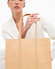 Beige T - line Tote Bag | Porterist