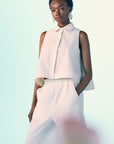 Bloom Sleeveless Cream Top