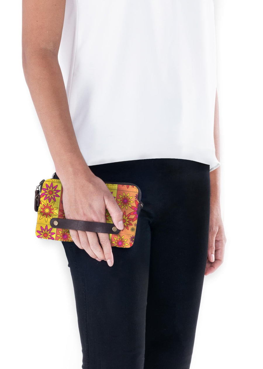 Blooming Happy - Bright © Clutch Bag
