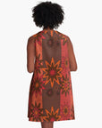 Blooming Happy - Warm © Tunic Dress