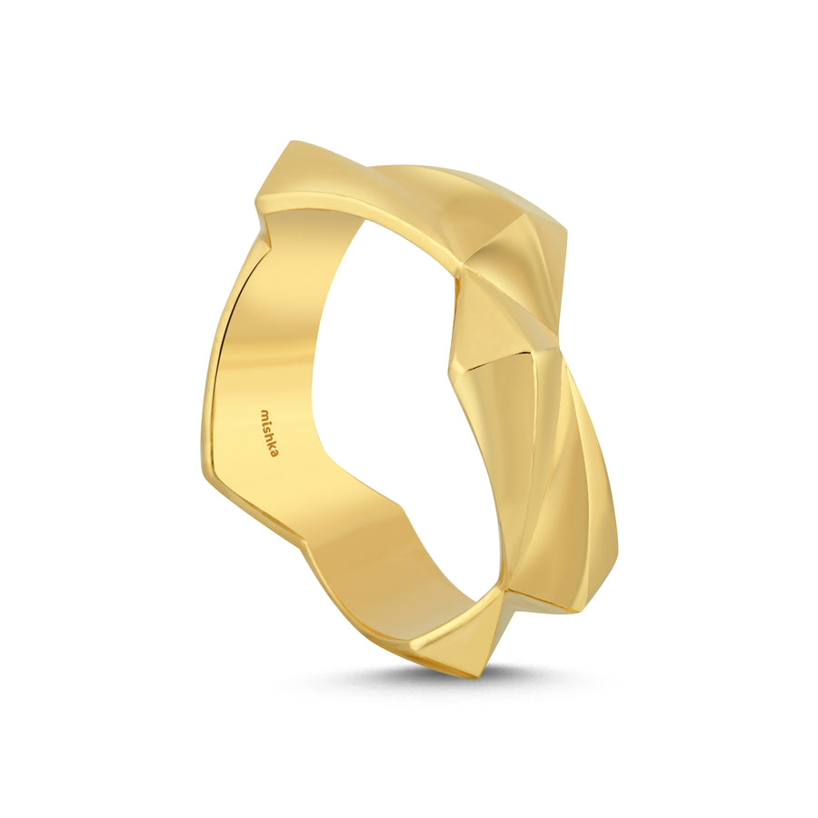 Brisk Gold Vermeil Ring   - Porterist 3