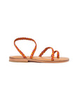 Multicolored Salt Genuine Leather Sandals | Porterist