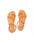 Multicolored Salt Genuine Leather Sandals | Porterist