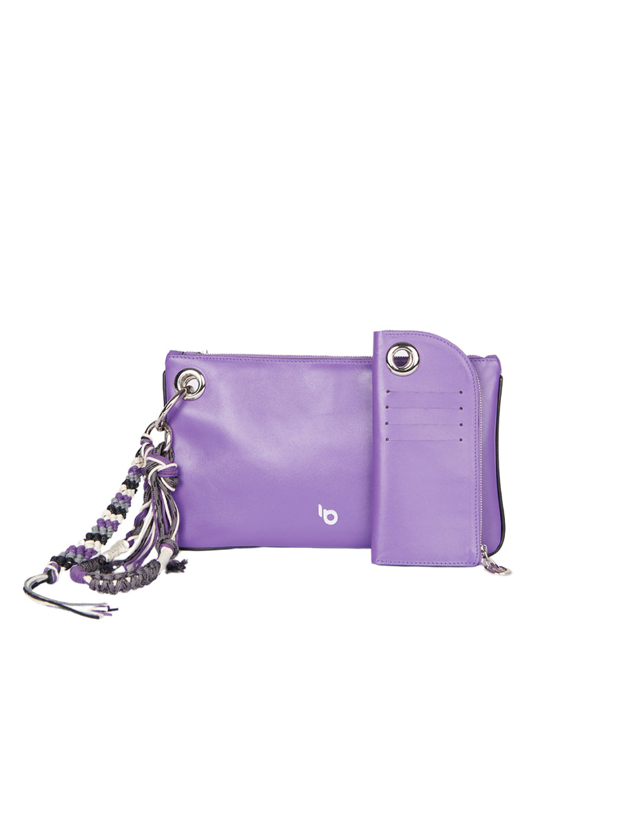 % 100 Genuine Leather Coty Purple | Porterist