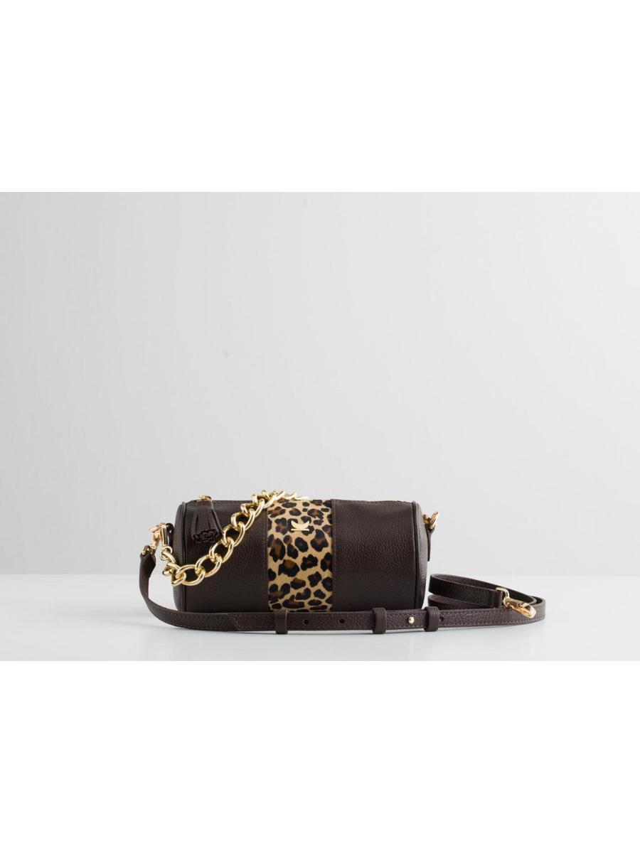 Cylinder Bag - Brown Leopar | Porterist