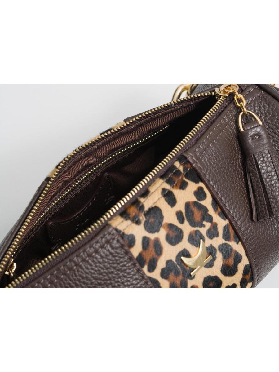 Cylinder Bag - Brown Leopar | Porterist