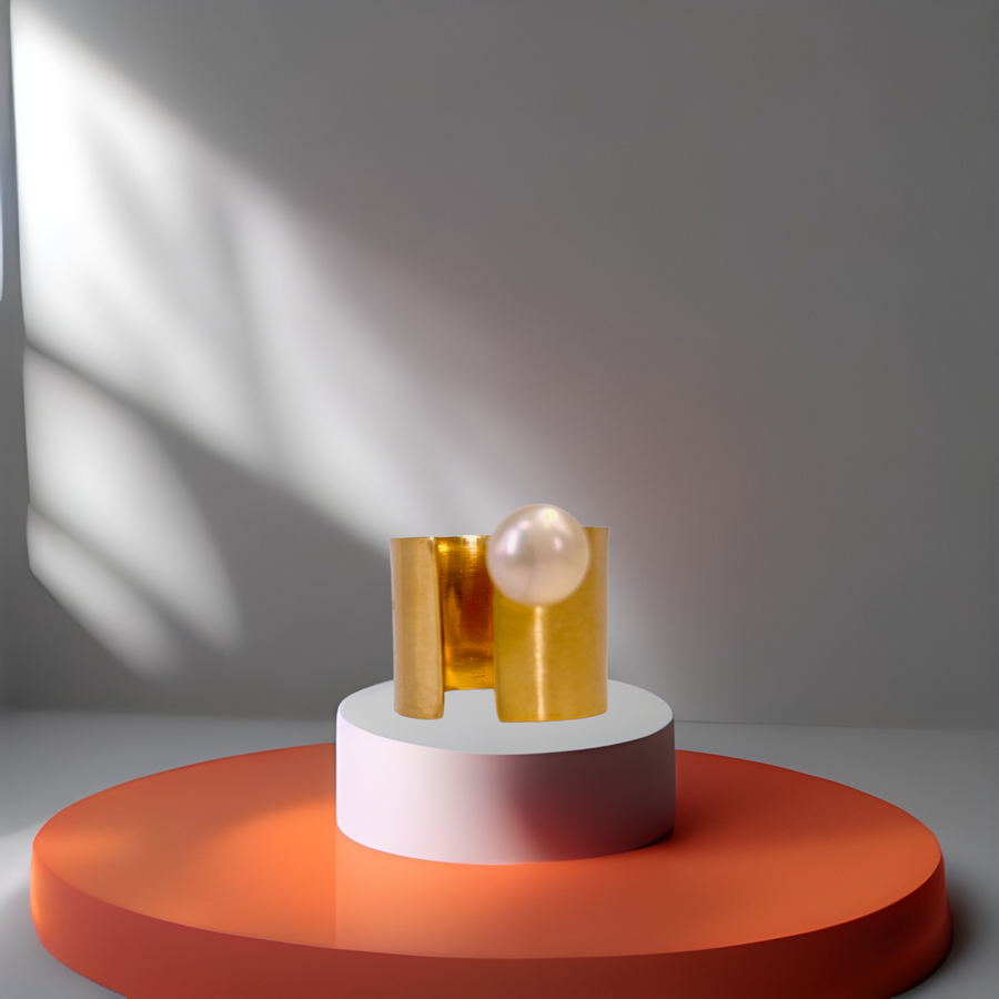 Minimal Pearl Ring | Porterist