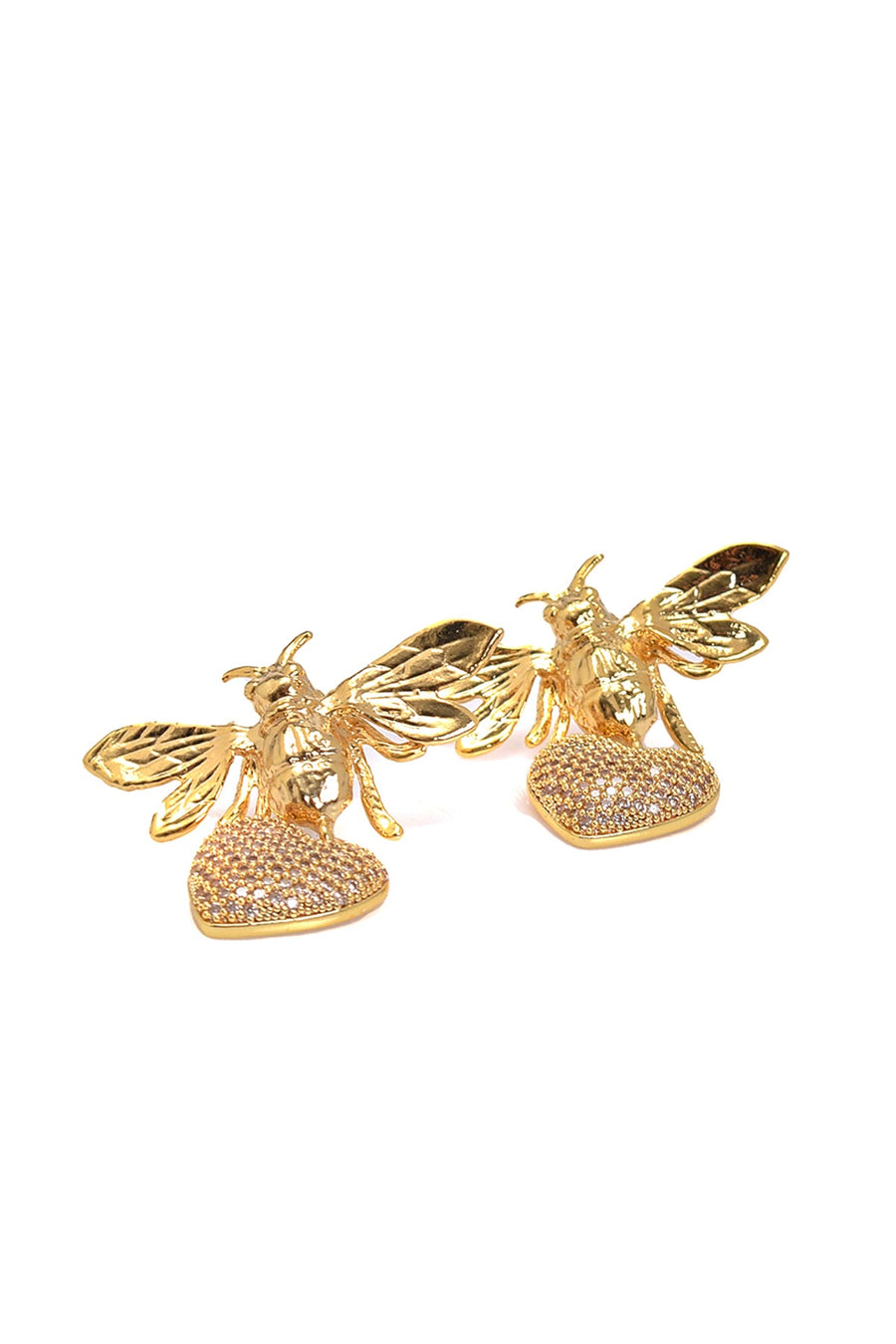 Bee Earrings Flying To Love | Porterist