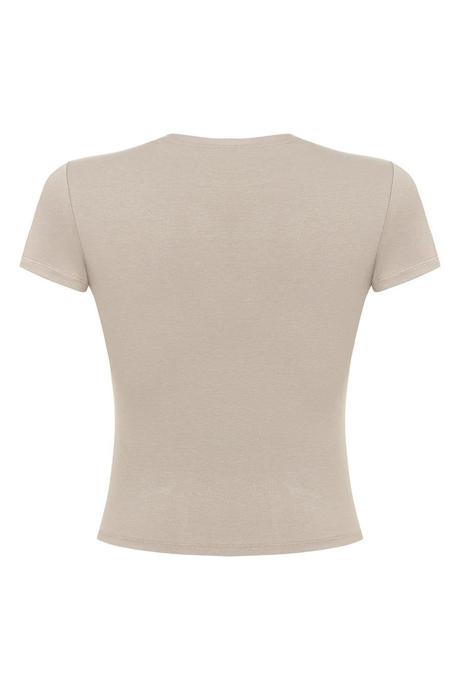 Slim Fit Light Brown T Shirt  - Porterist 2