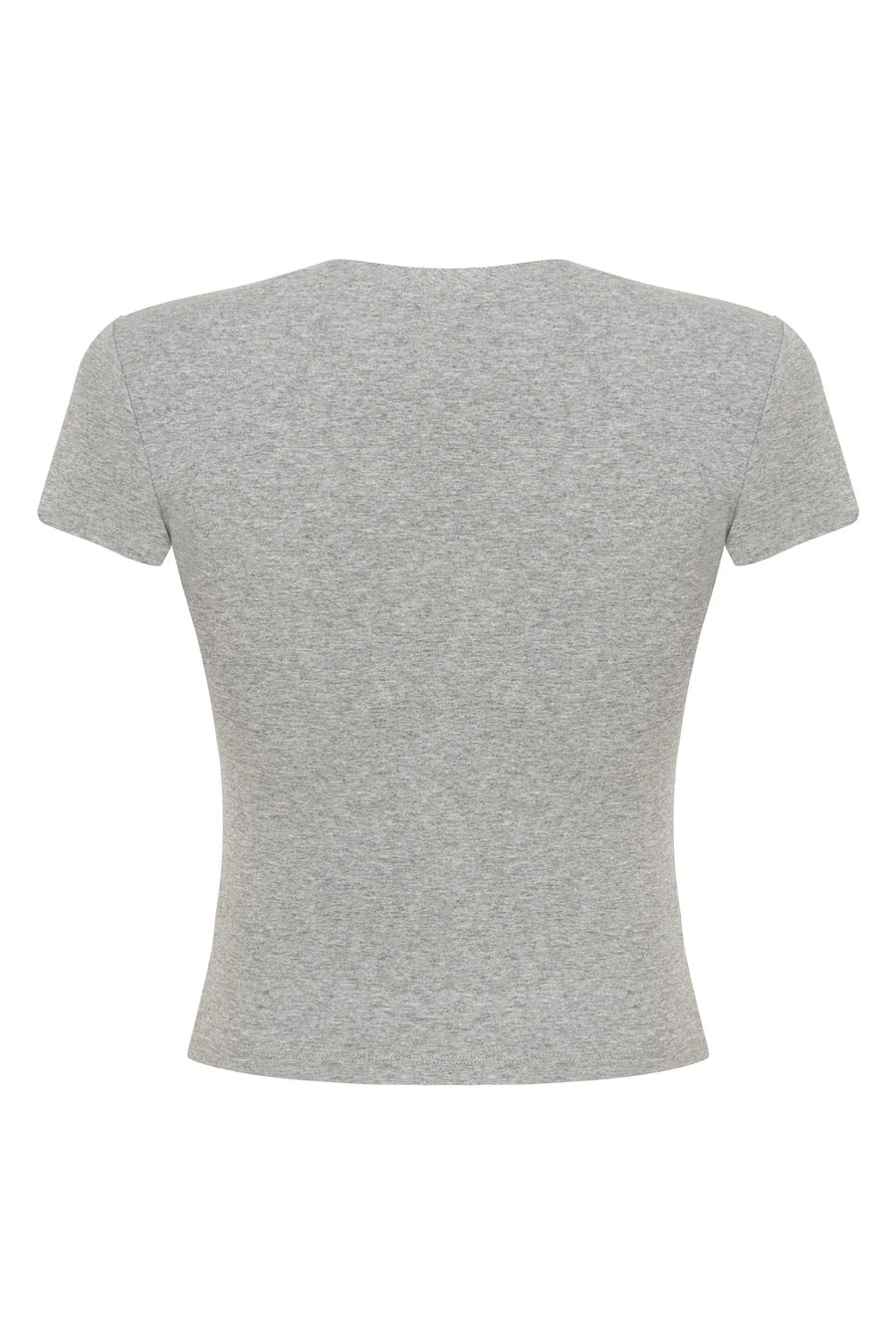 Slim Fit Gray T Shirt  - Porterist 2