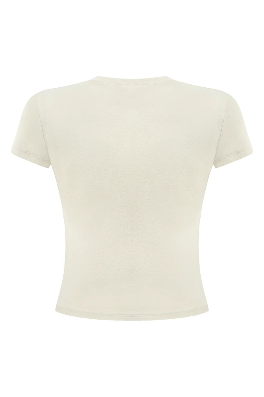 Slim Fit Cream T Shirt  - Porterist 2