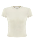 Slim Fit Cream T Shirt  - Porterist 1