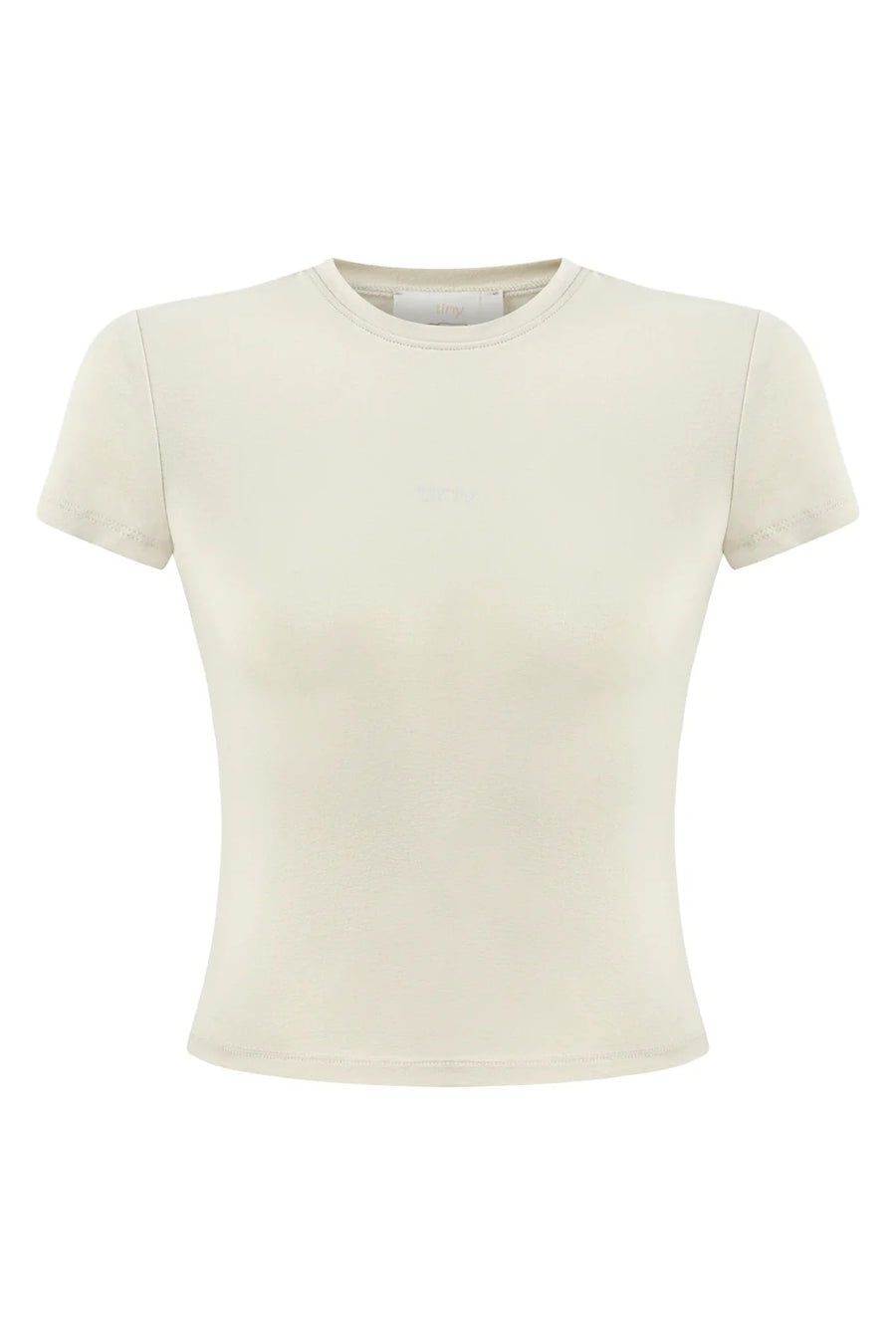 Slim Fit Cream T Shirt  - Porterist 1