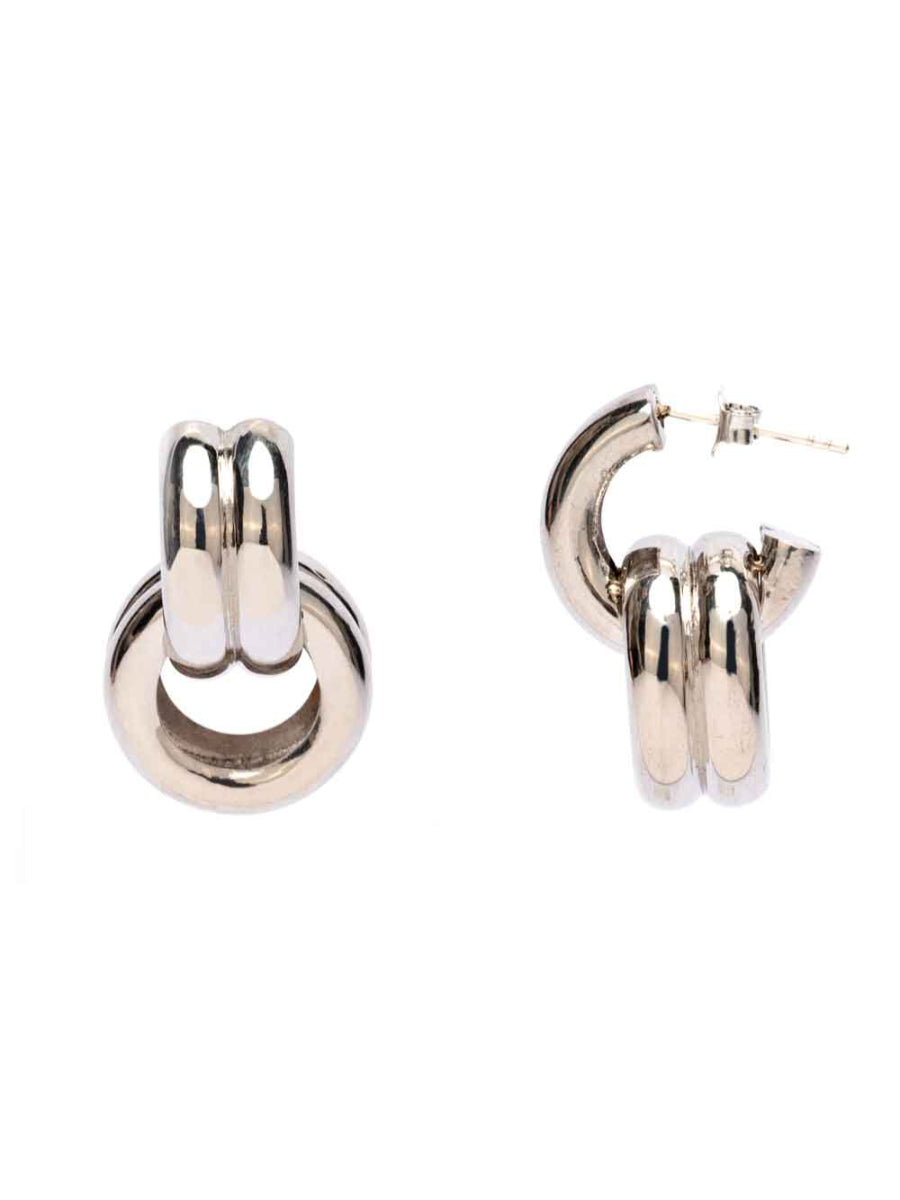 Day Night Earring Silver | Porterist