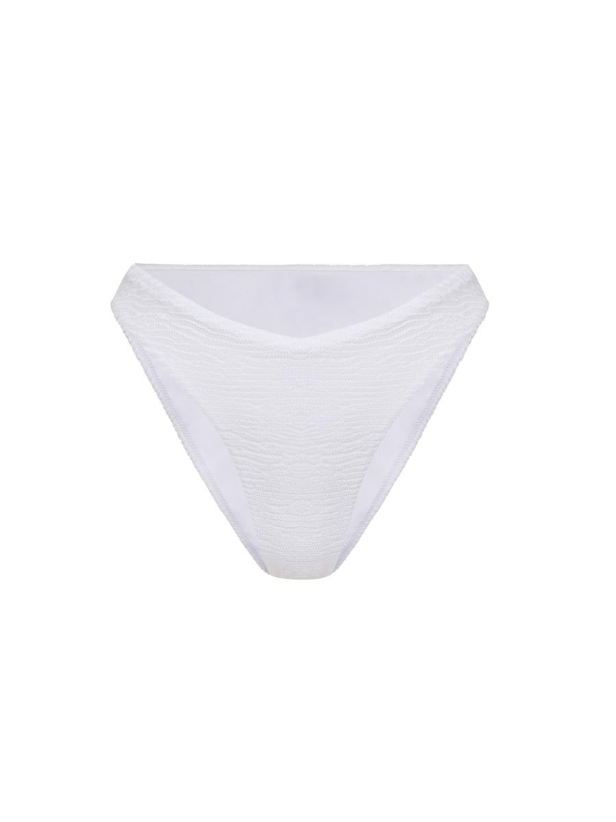 Eros Mid - rise Bikini Bottom White | Porterist