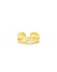 Multi-layer Beaded Ring