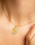 Quan Yin Goddess of Compassion and Mercy Necklace