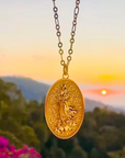 Quan Yin Goddess of Compassion and Mercy Necklace