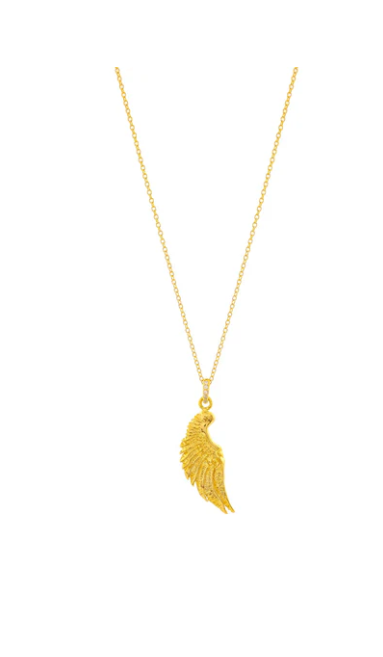 Angel Wing Necklace 18k Gold