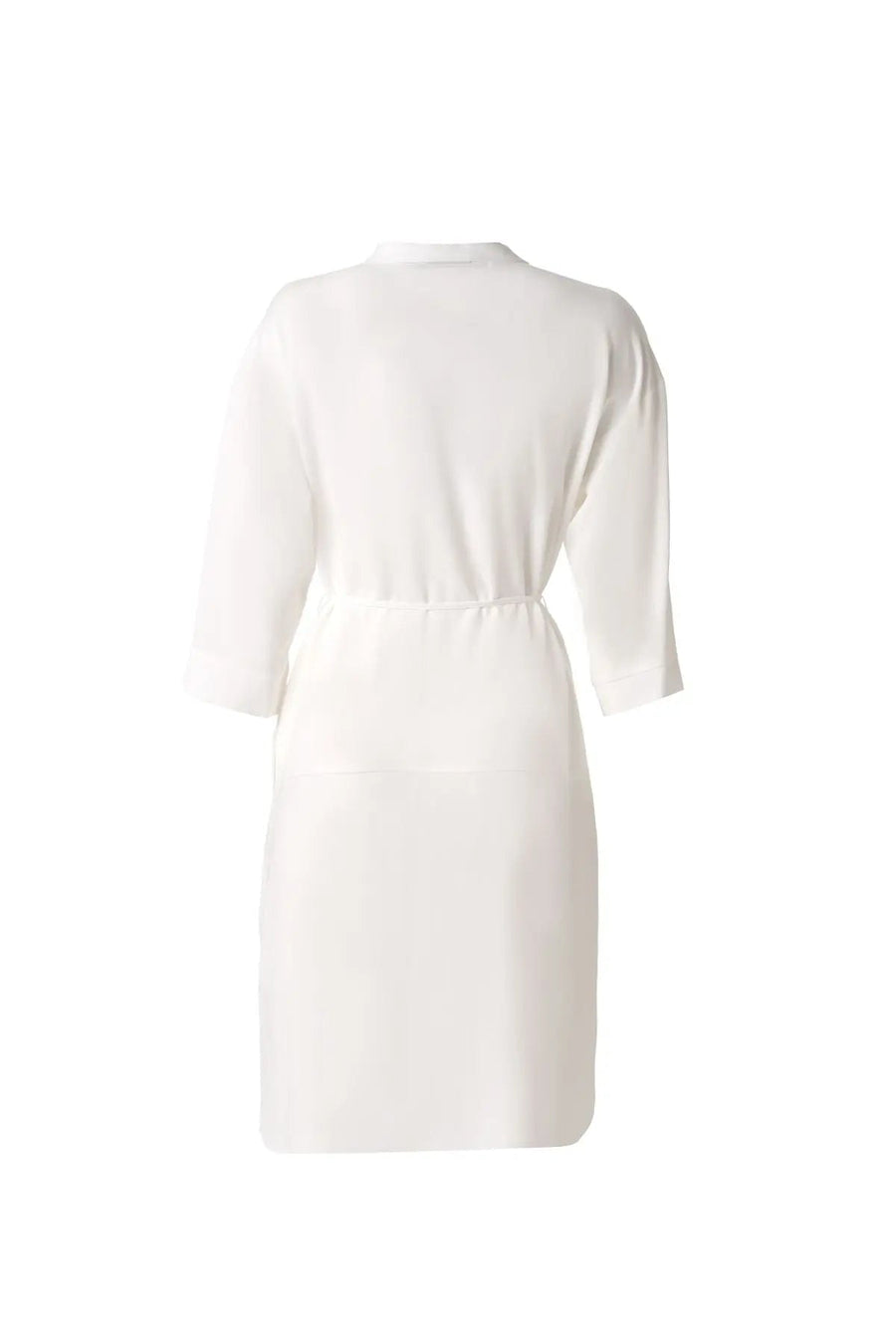 Ecru Rosella Womens Shirt Knee Length Dress Fınal Item - Porterist 4