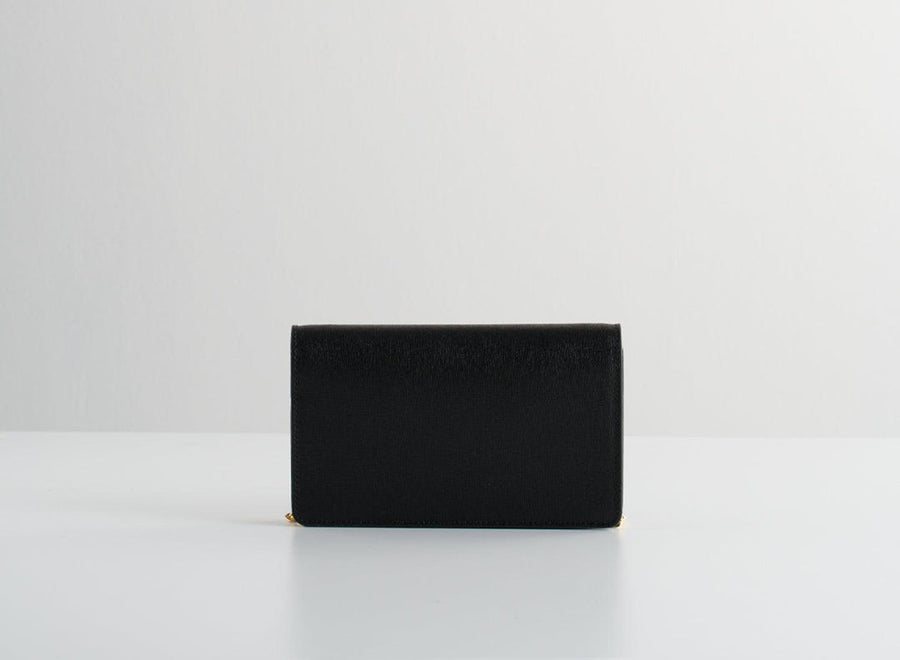 Ela Flap Bag - Black | Porterist