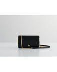 Ela Flap Bag - Black | Porterist