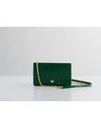 Ela Flap Bag - Green Croco | Porterist