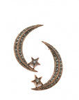 Diamond Crescent Earrings | Porterist