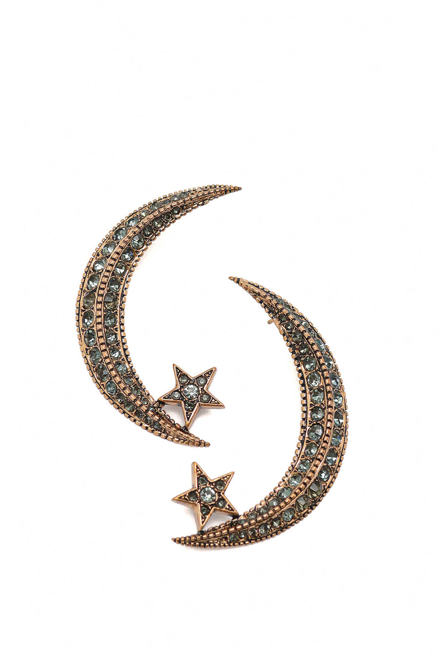 Diamond Crescent Earrings | Porterist