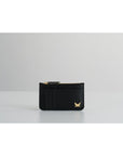 Eva Credit Card Holder - Black | Porterist