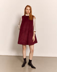 Jackie Shift Dress Red Wine | Porterist