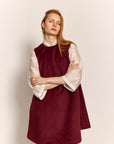 Jackie Shift Dress Red Wine | Porterist