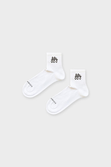 White Short Favorite Socks | Porterist