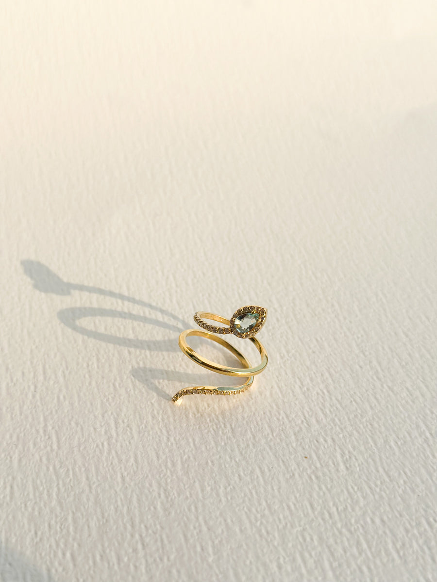 Spiral Form Color Ring | Porterist