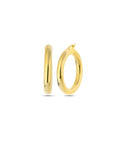 Plain Gold Hoops | Porterist