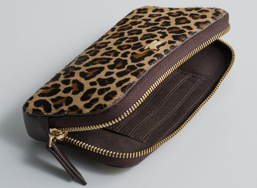 Gina Crossbody Bag - Brown Leopar | Porterist