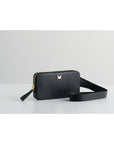 Gina Crossbody Bag - Black | Porterist