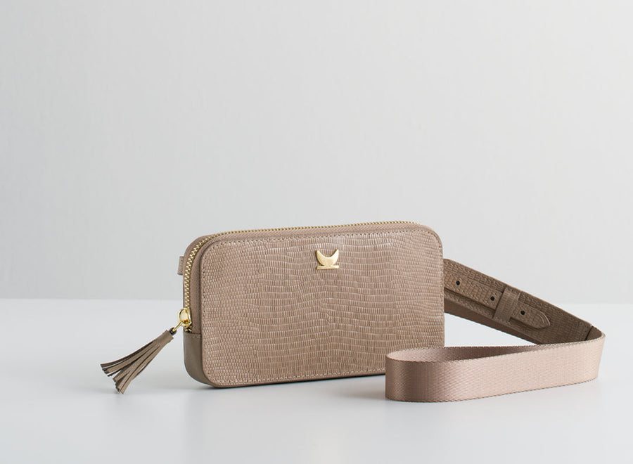 Gina Crossbody Bag - Mink | Porterist