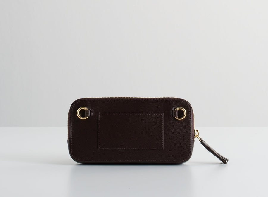 Gina Crossbody Bag - Brown Snake Print | Porterist