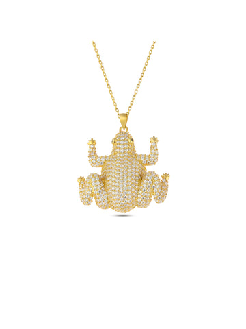 Gold Frog Necklace | Porterist