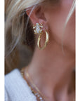 Gold Miss Frog Earrings | Porterist